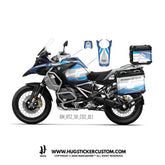 BMW R1200/1250 GS & GS Adventure Sticker – 'HP' Design - HUGSTICKERCUSTOM